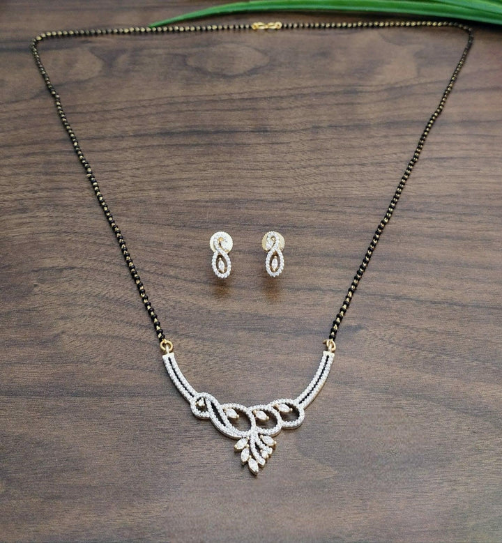 Brass Gold Plated Mangalsutra - Trendisia