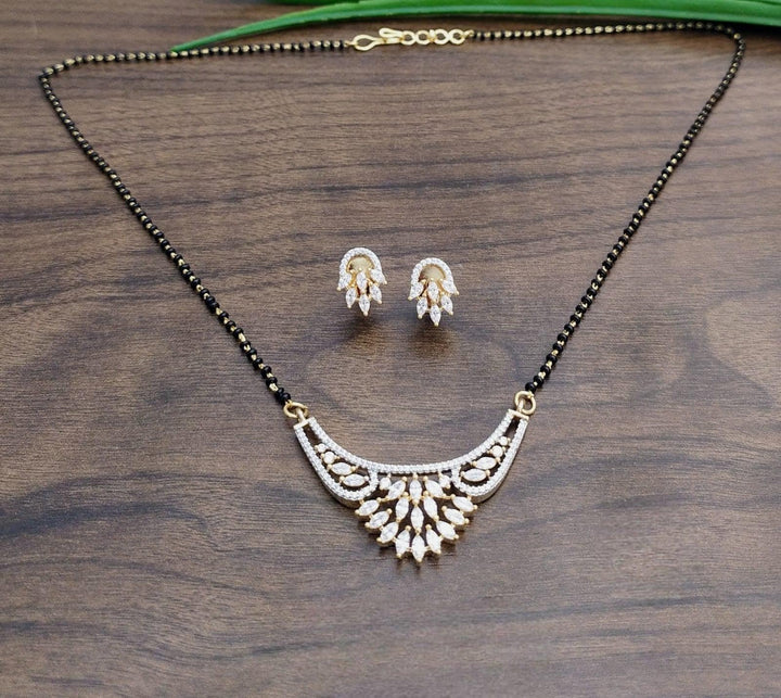 Brass Gold Plated Mangalsutra - Trendisia