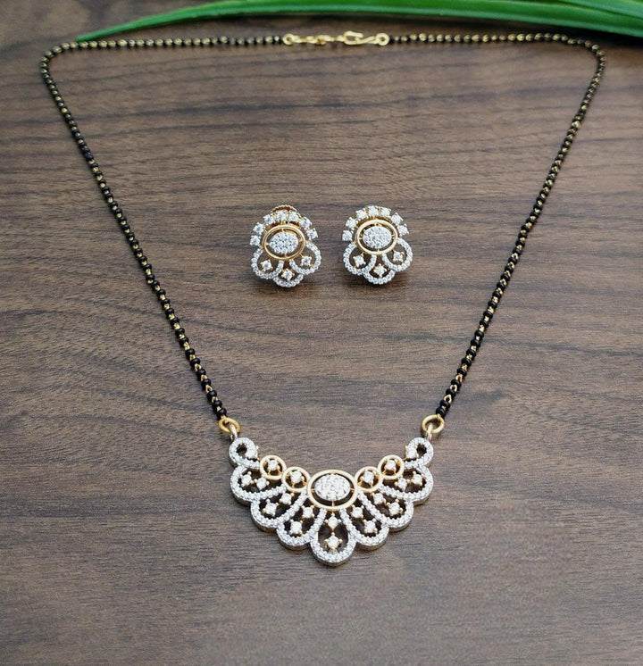 Brass Gold Plated Mangalsutra - Trendisia