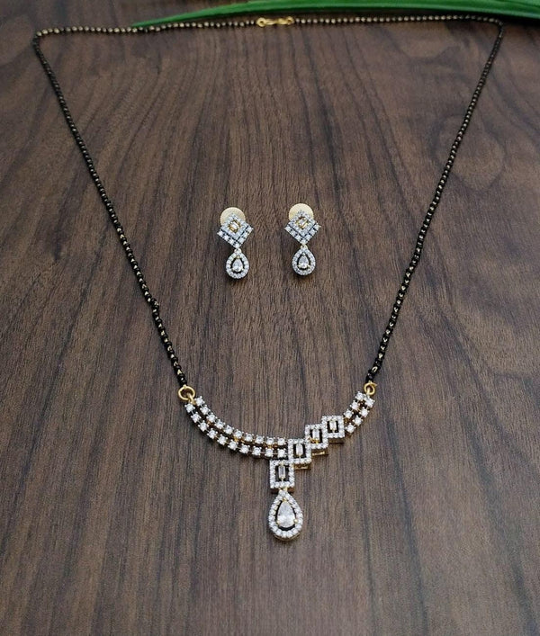 Brass Gold Plated Mangalsutra - Trendisia