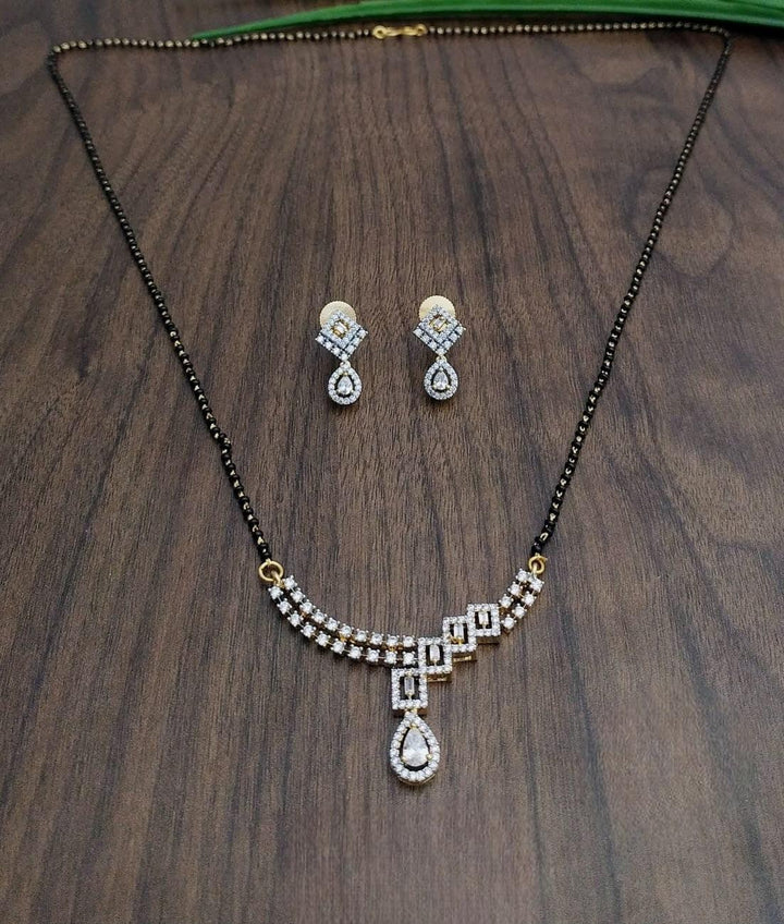 Brass Gold Plated Mangalsutra - Trendisia