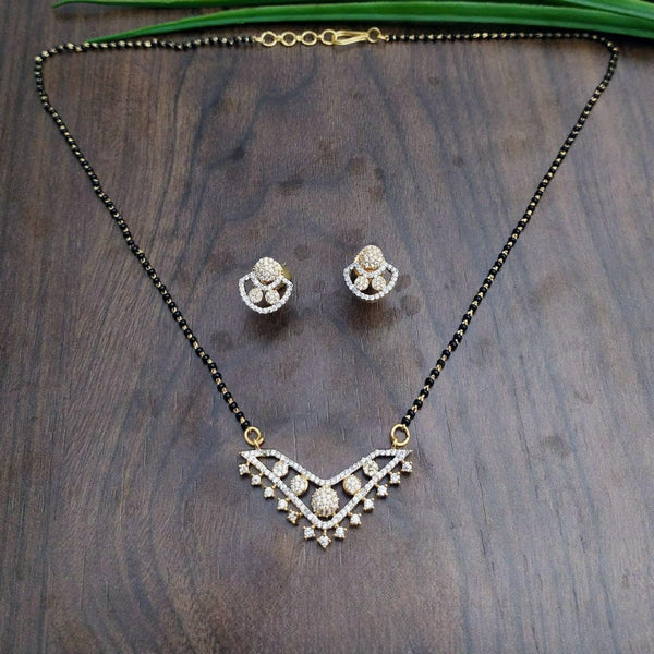 Brass Gold Plated Mangalsutra - Trendisia