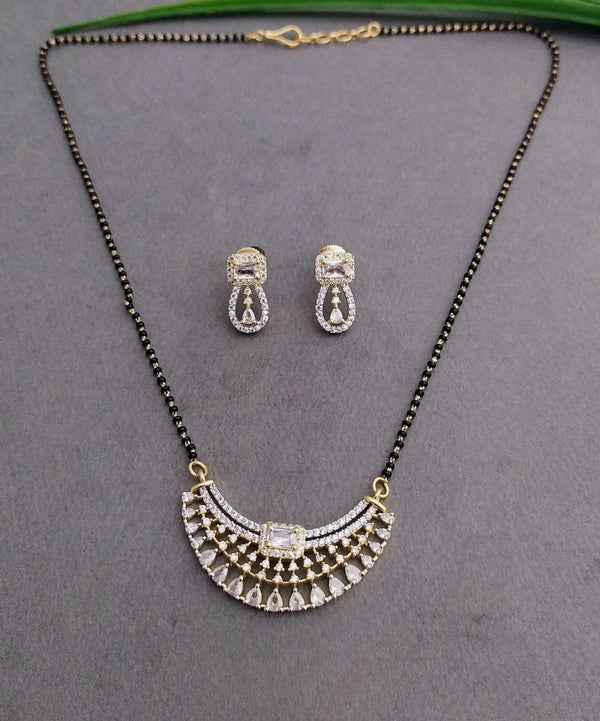 Brass Gold Plated Mangalsutra - Trendisia