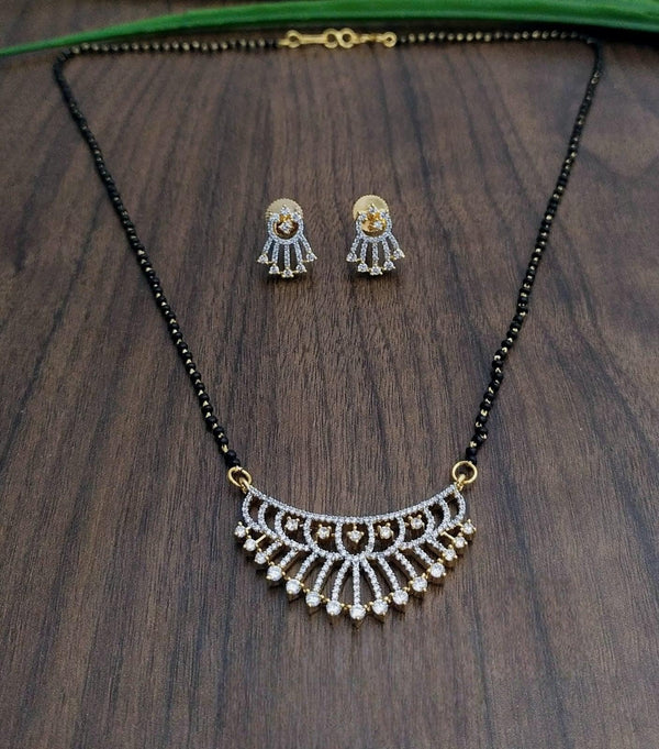 Brass Gold Plated Mangalsutra - Trendisia