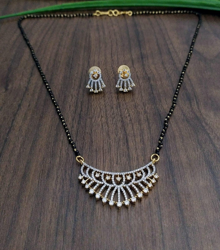 Brass Gold Plated Mangalsutra - Trendisia