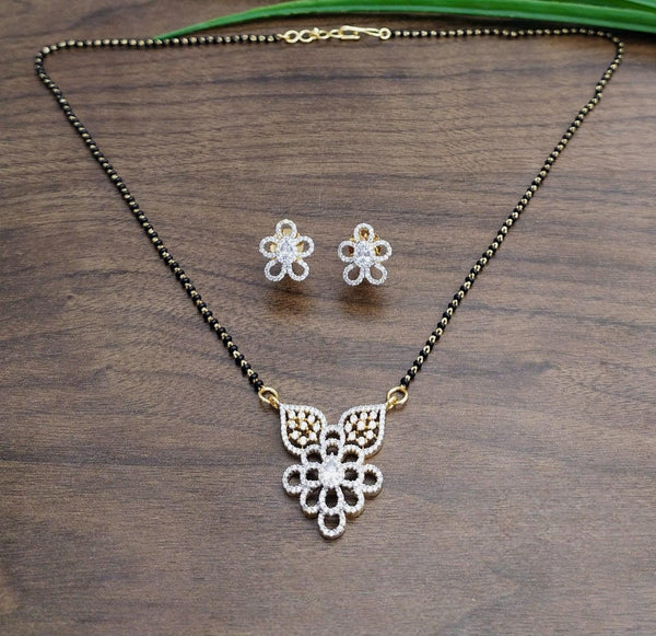 Brass Gold Plated Mangalsutra - Trendisia