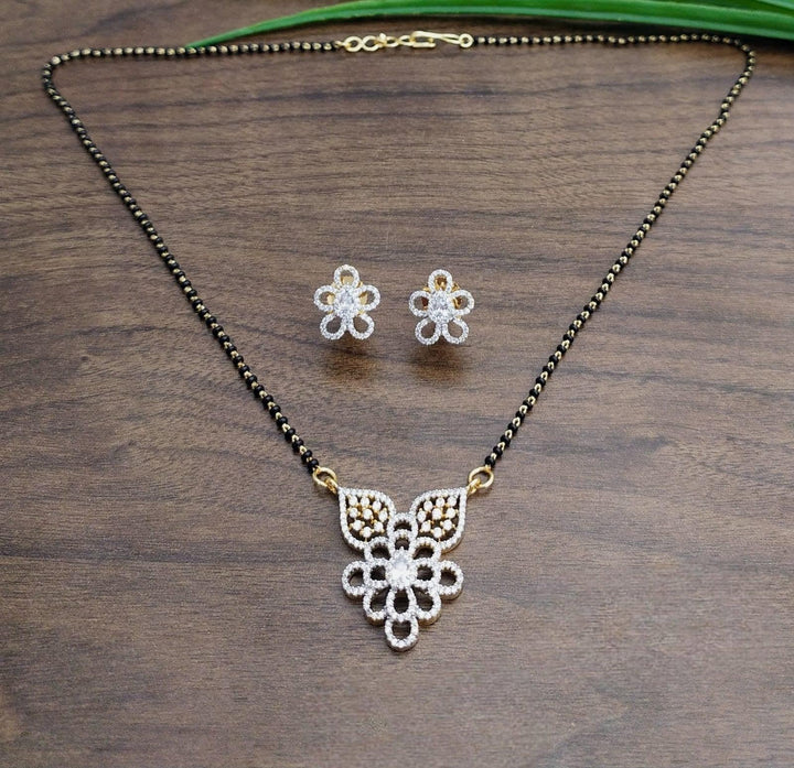 Brass Gold Plated Mangalsutra - Trendisia