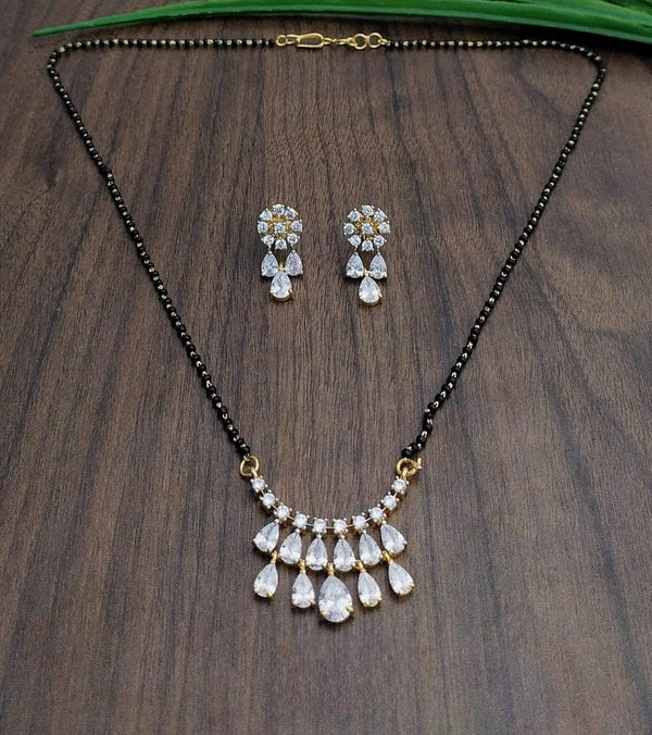 Brass Gold Plated Mangalsutra - Trendisia