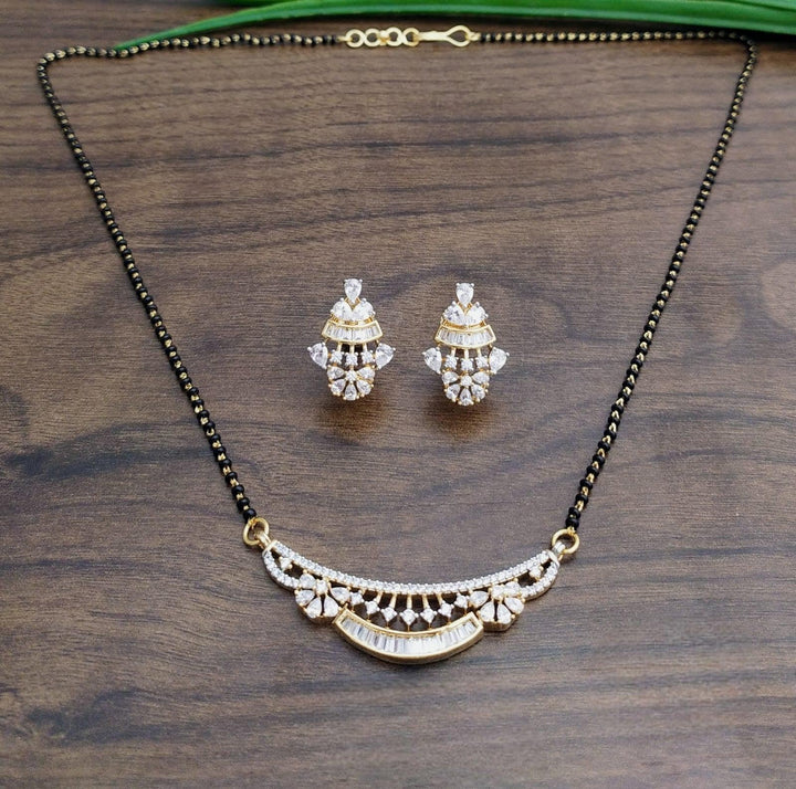 Brass Gold Plated Mangalsutra - Trendisia