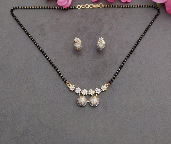 Brass Gold Plated Mangalsutra - Trendisia