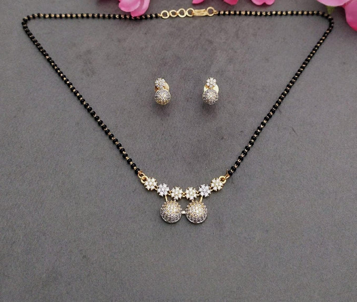 Brass Gold Plated Mangalsutra - Trendisia