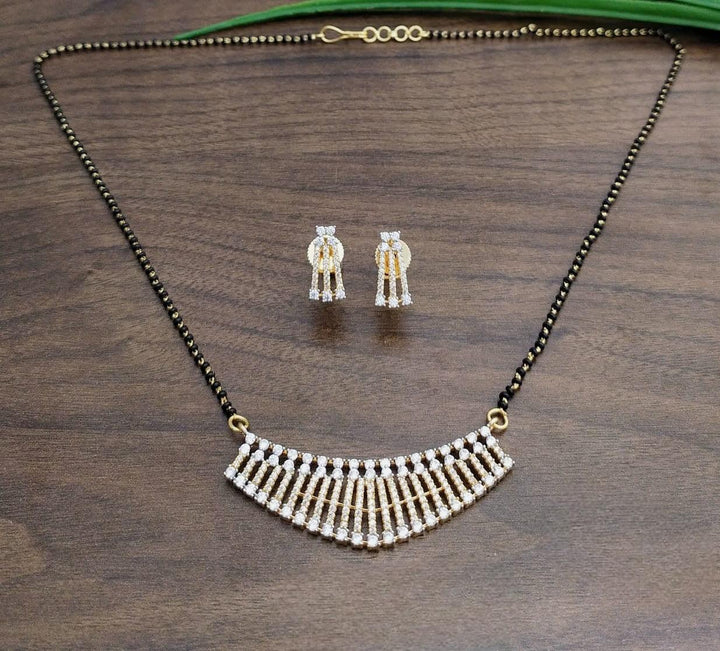 Brass Gold Plated Mangalsutra - Trendisia