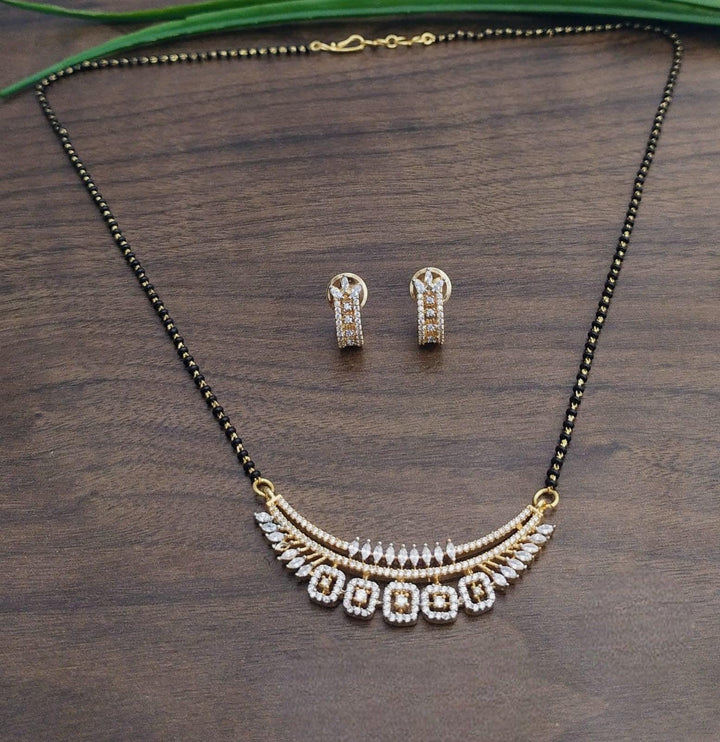 Brass Gold Plated Mangalsutra - Trendisia