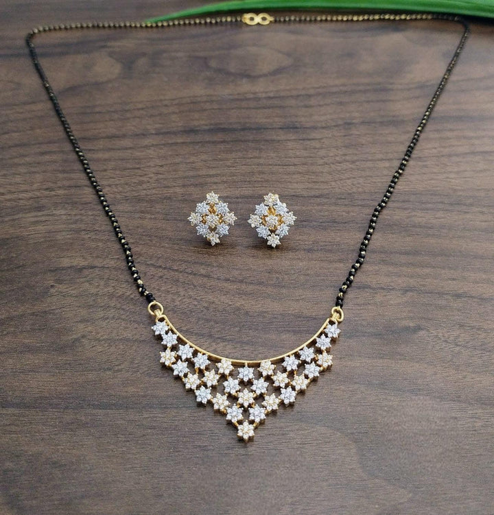 Brass Gold Plated Mangalsutra - Trendisia