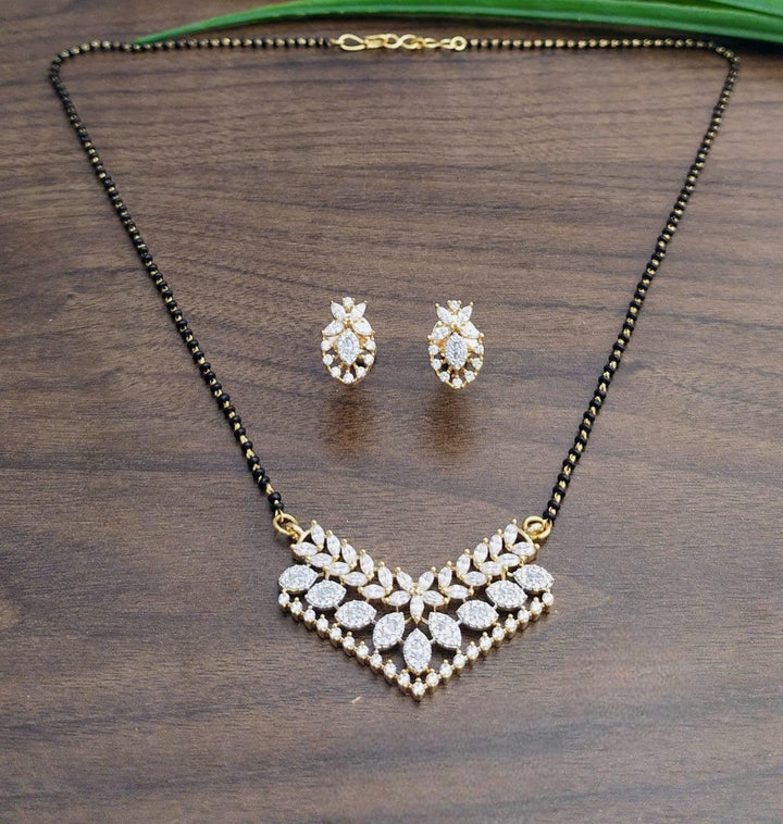 Brass Gold Plated Mangalsutra - Trendisia