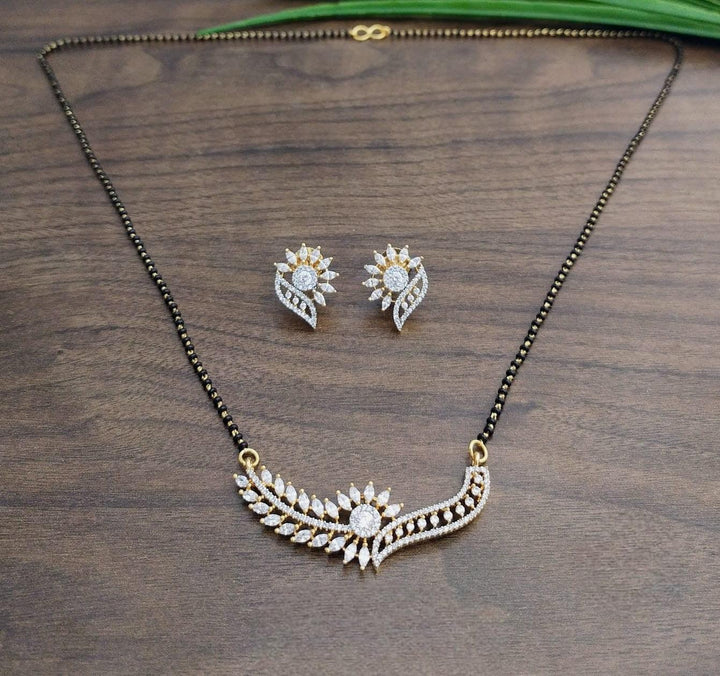 Brass Gold Plated Mangalsutra - Trendisia