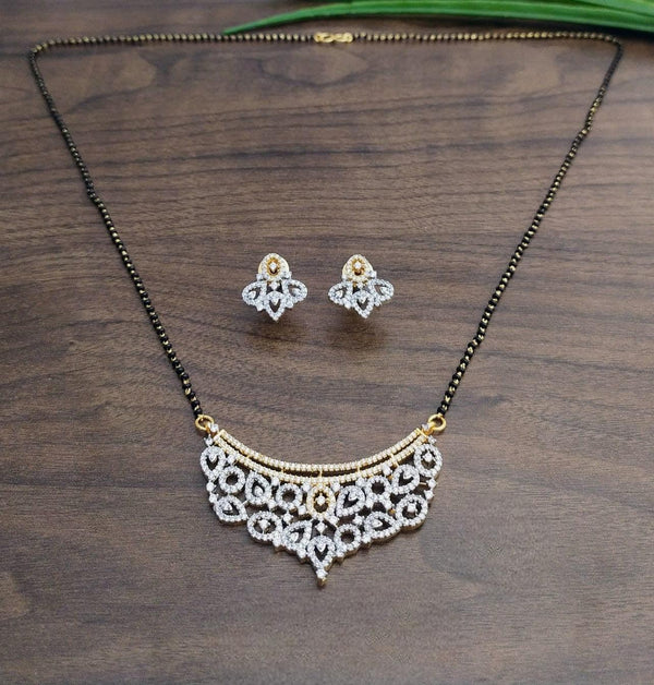 Brass Gold Plated Mangalsutra - Trendisia