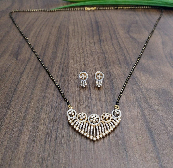 Brass Gold Plated Mangalsutra - Trendisia