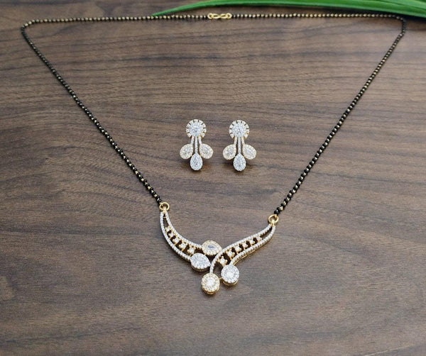 Brass Gold Plated Mangalsutra - Trendisia