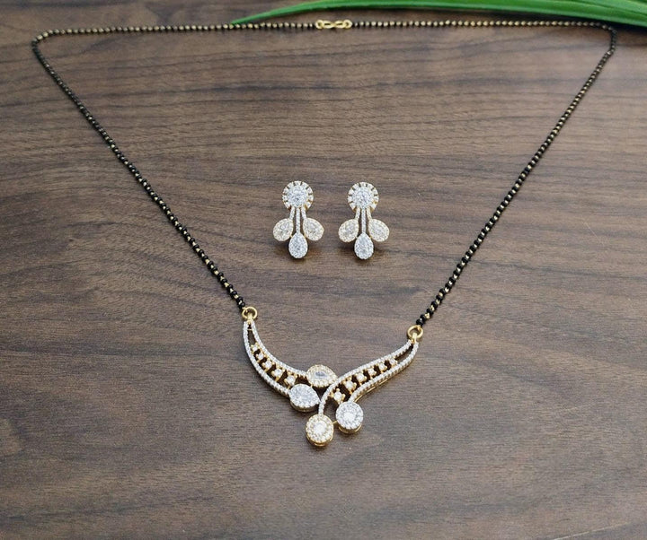 Brass Gold Plated Mangalsutra - Trendisia