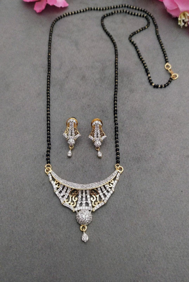 Brass Gold Plated Mangalsutra - Trendisia