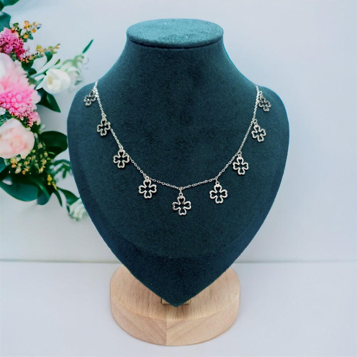 92.5 Sterling Silver Chain Necklace - Trendisia