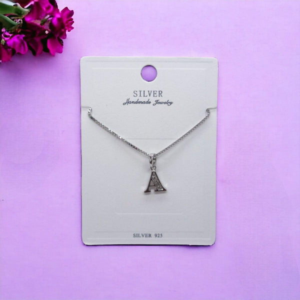 92.5 Sterling Silver Chain Necklace - Trendisia