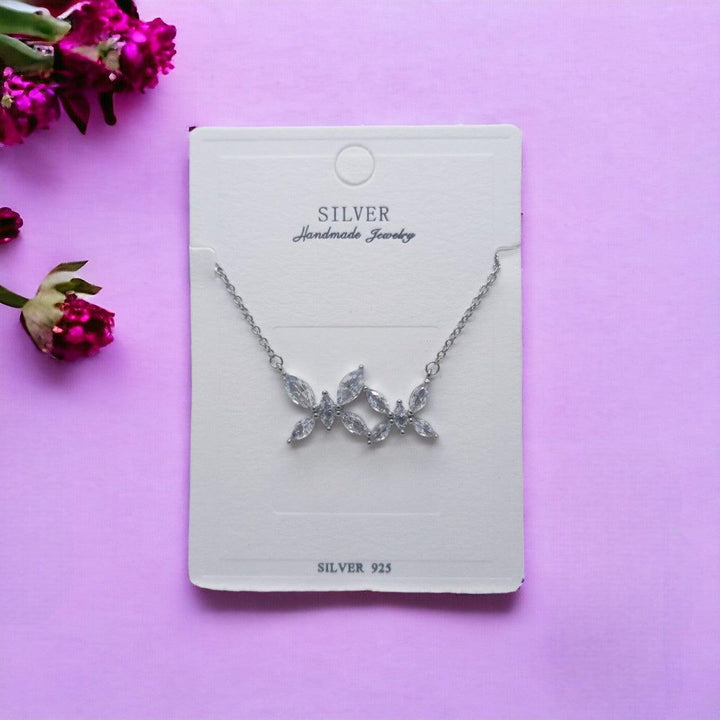 92.5 Sterling Silver Chain Necklace - Trendisia