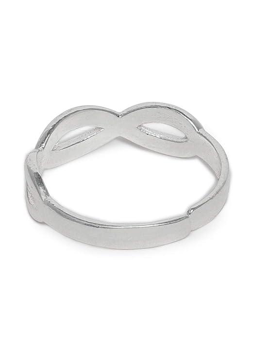 92.5 Sterling Silver Handcraft Toe ring - Trendisia