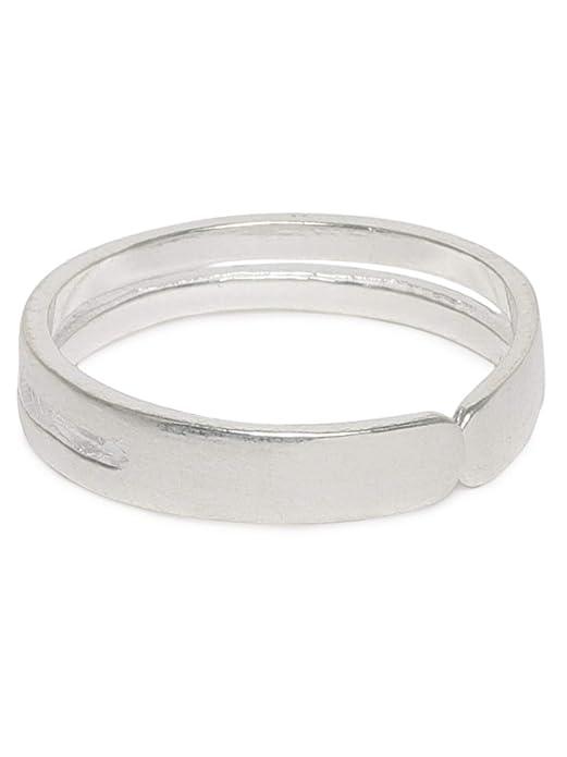 92.5 Sterling Silver Handcraft Toe ring - Trendisia