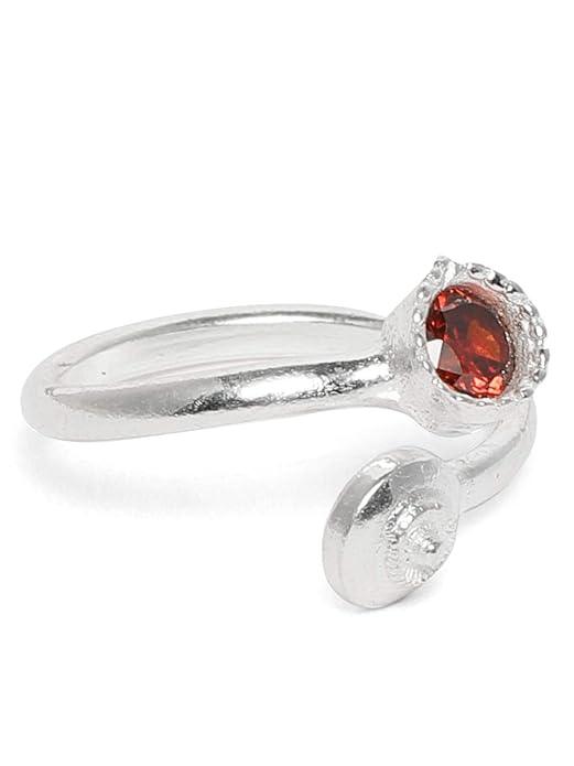 92.5 Sterling Silver Handcraft Toe ring - Trendisia