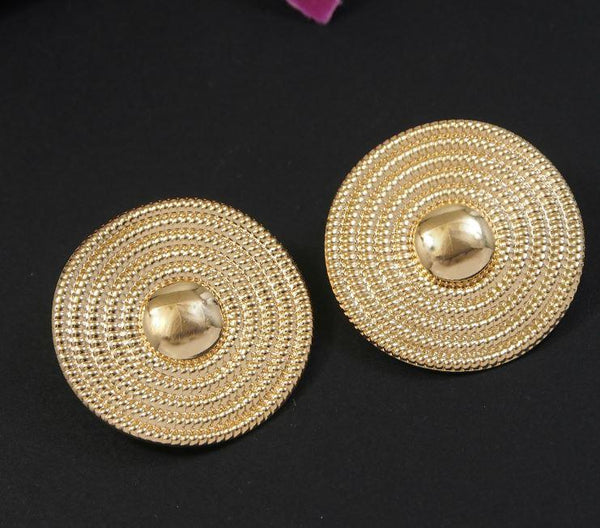 Gold/Silver Plated Hat Design Stud Western Earring - WER 4722 - Trendisia