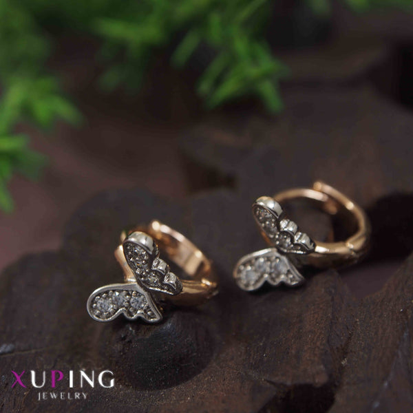 Gold Plated Butterfly Designed Xuping Earring- XPNGER 4508
