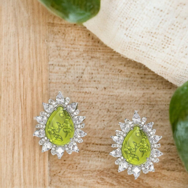 AD Studded Shaped Studs - Trendisia