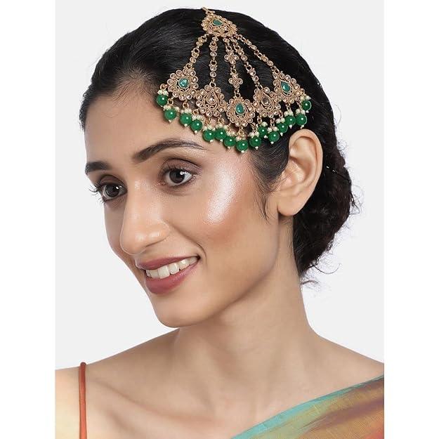 Antique Green Gold-Plated Passa - Trendisia