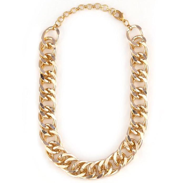 Brass Gold-Plated Necklace - Trendisia