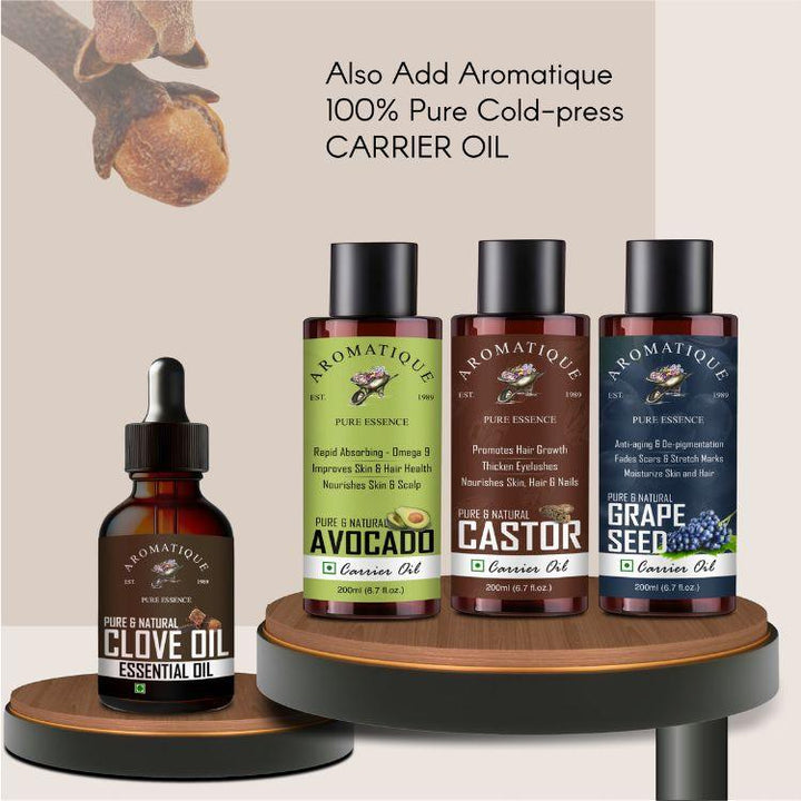 Clove Oil - Natural Aromatic Essence for Freshening Ambiance - Trendisia