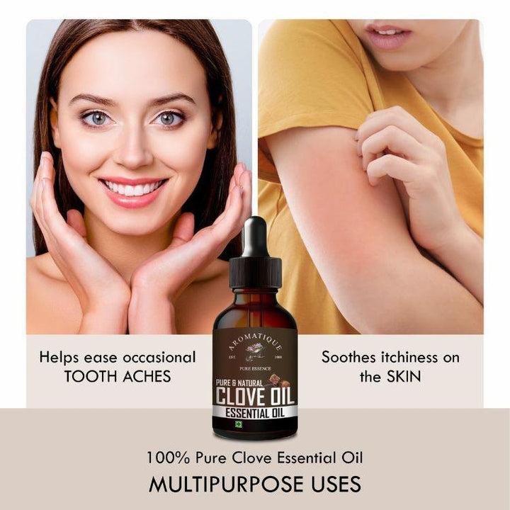 Clove Oil - Natural Aromatic Essence for Freshening Ambiance - Trendisia