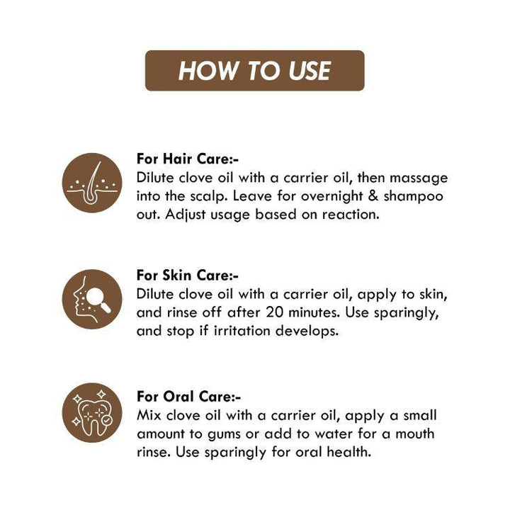 Clove Oil - Natural Aromatic Essence for Freshening Ambiance - Trendisia