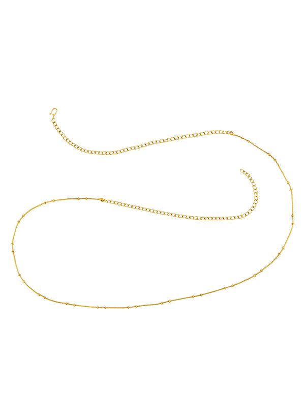 Elegant Gold-Plated Waist Chain