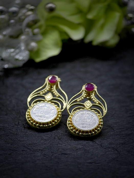 Gold-Plated AD Earrings - Trendisia