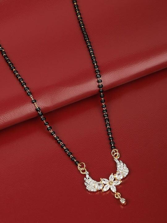 Gold-Plated AD-Stone Mangalsutra - Trendisia