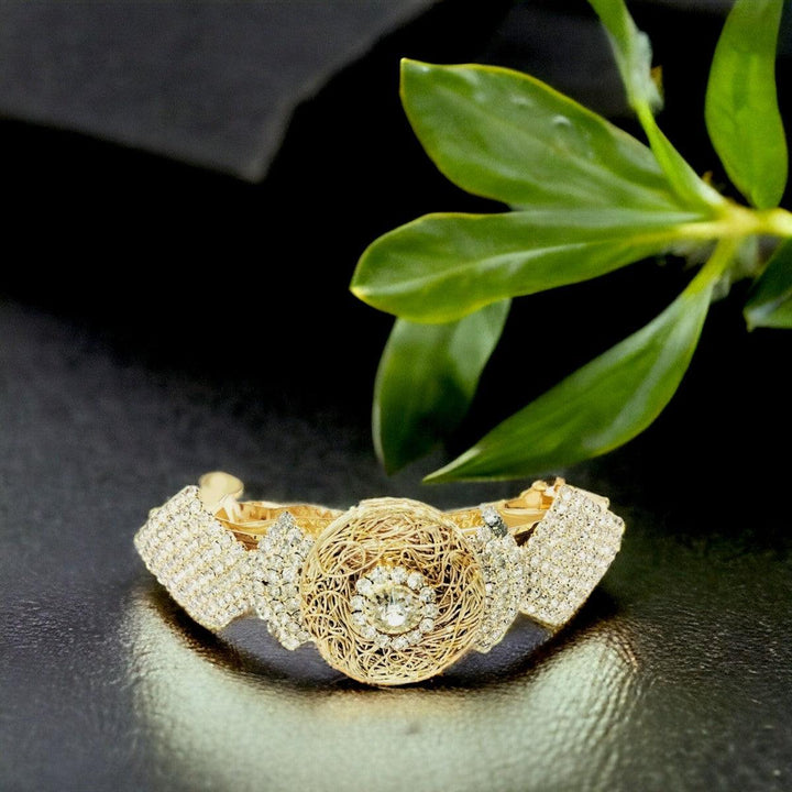 Gold Plated Back hair Pin Barrette - Trendisia