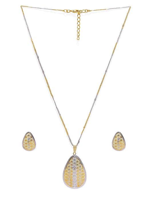 Gold-Plated Pendant Set - Trendisia