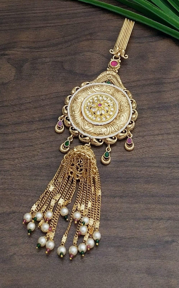 Gold Plated Waist Keychain Challa - Trendisia