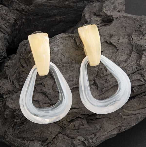 Resin Acrylic Western Fashion Earring-WER 2225 - Trendisia