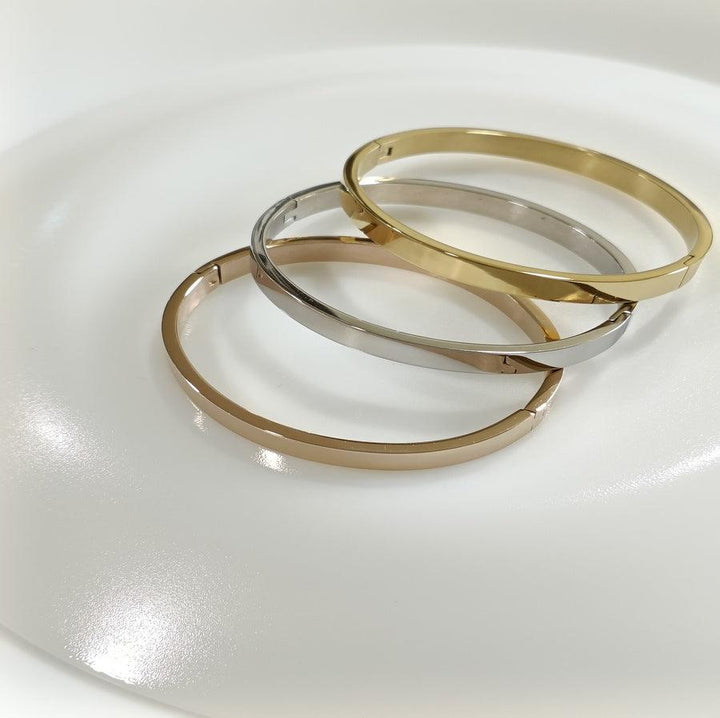 Set of Three Stainless Steel Unisex Kada- STKD 4134 - Trendisia