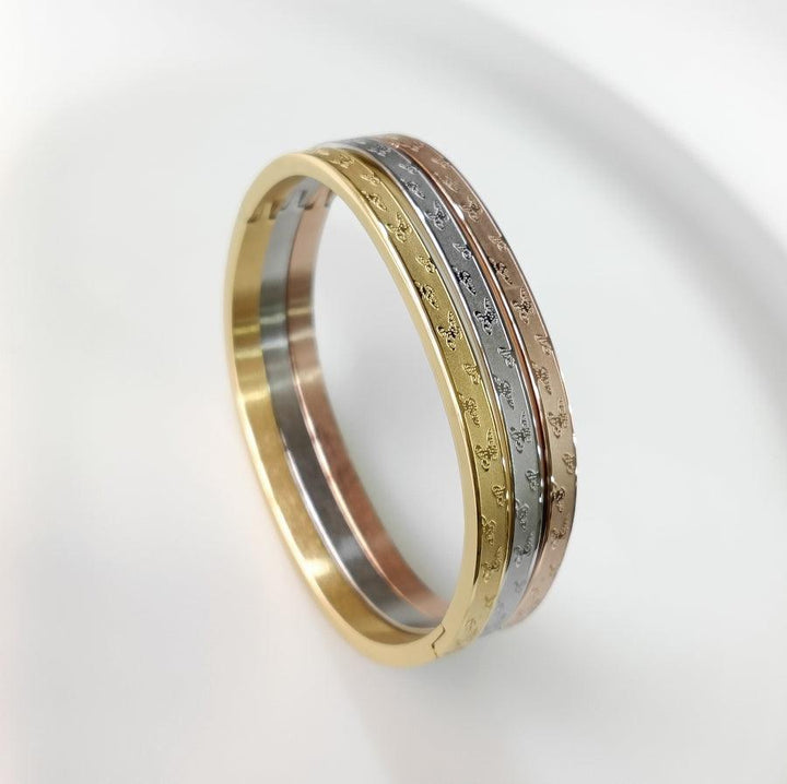 Set of Three Stainless Steel Unisex Kada- STKD 4135 - Trendisia