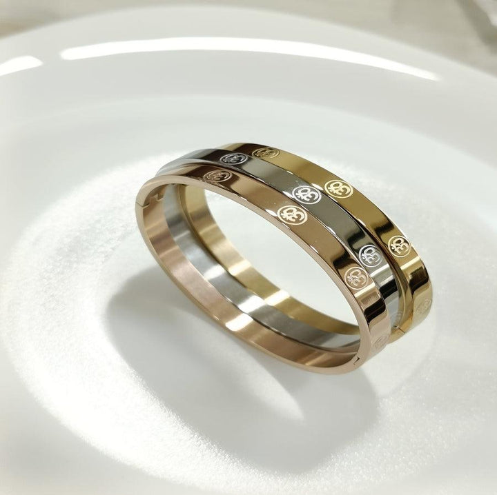 Set of Three Stainless Steel Unisex Kada- STKD 4160 - Trendisia