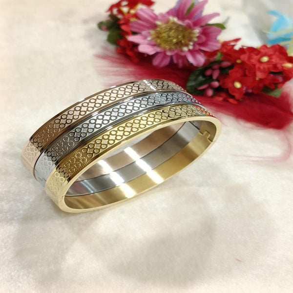 Set of Three Stainless Steel Unisex Kada- STKD 4163 - Trendisia